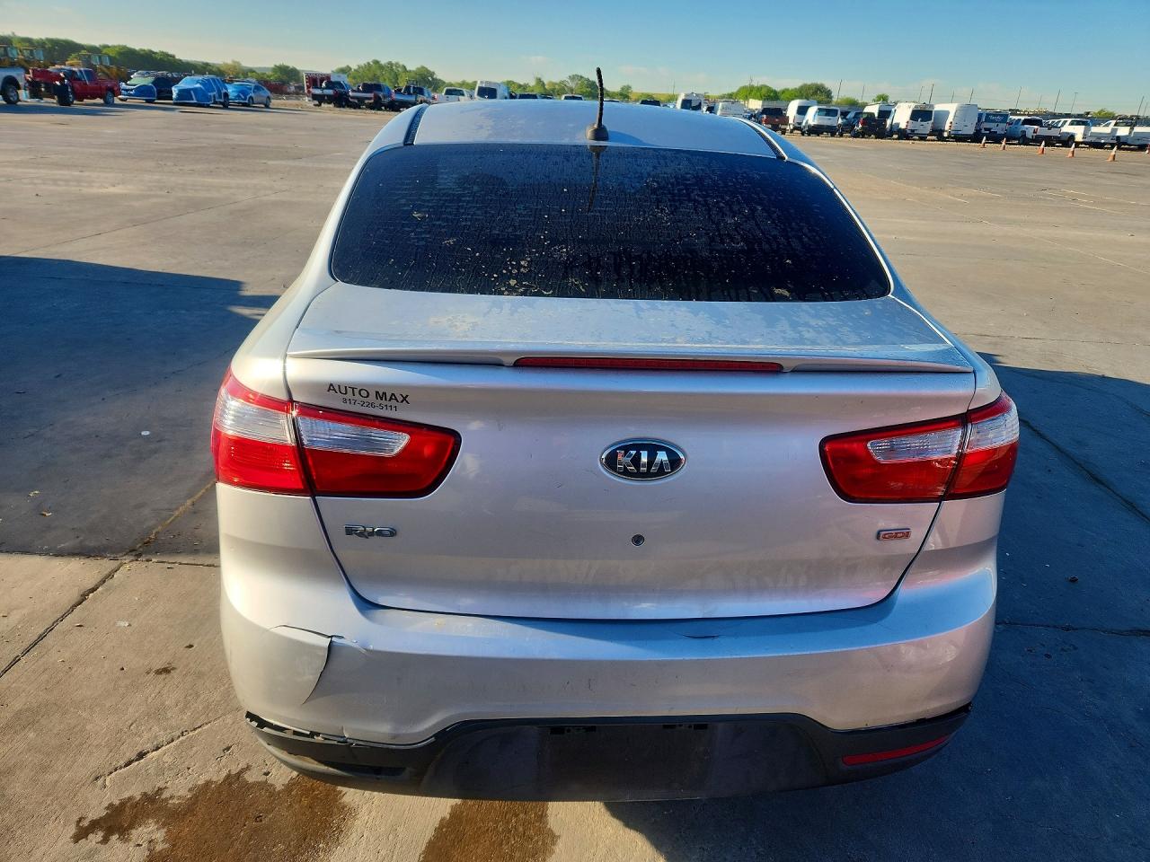 2015 Kia Rio VIN KNADM4A34F6517861 photo 6