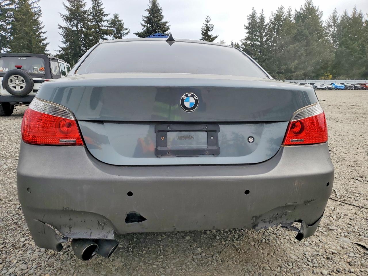 2007 BMW 5 series VIN WBANE53517CW61425 photo 6