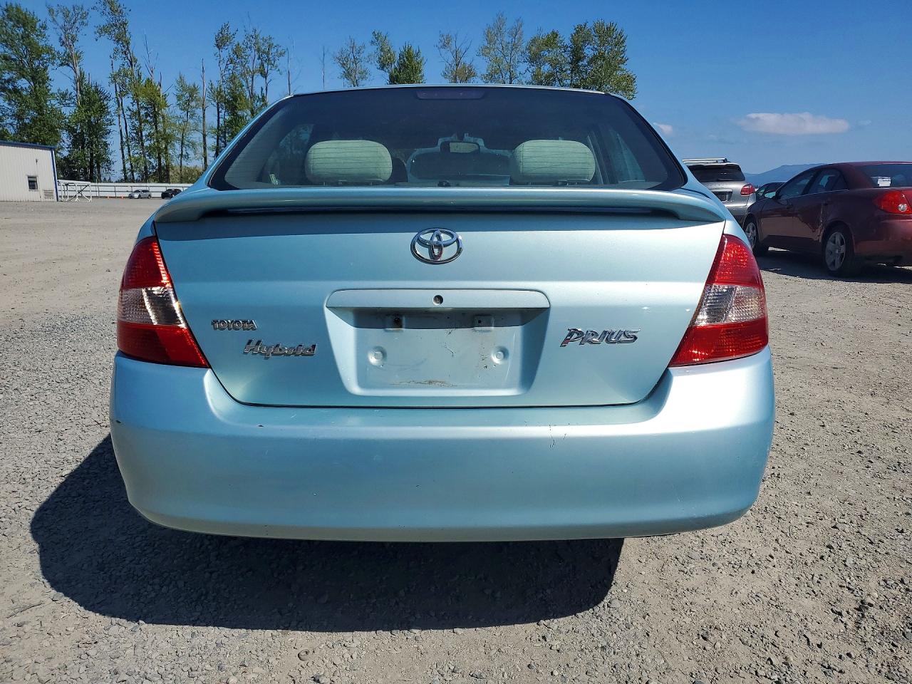 2001 TOYOTA Prius VIN JT2BK12U210014744 photo 6