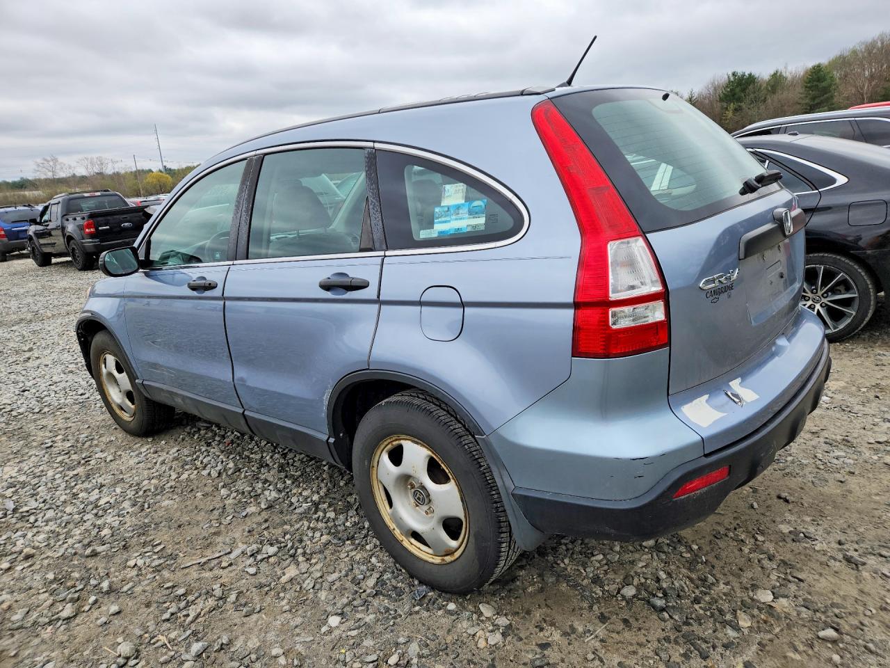 2007 Honda Crv VIN 5J6RE48357L014185 photo 2