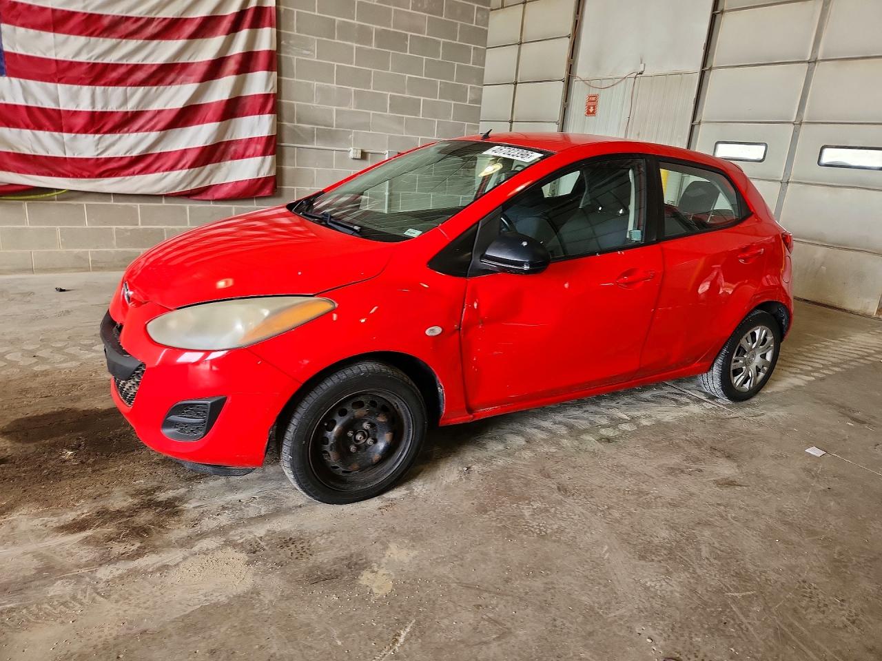 2012 Mazda 2 VIN JM1DE1KY6C0142854 photo 1