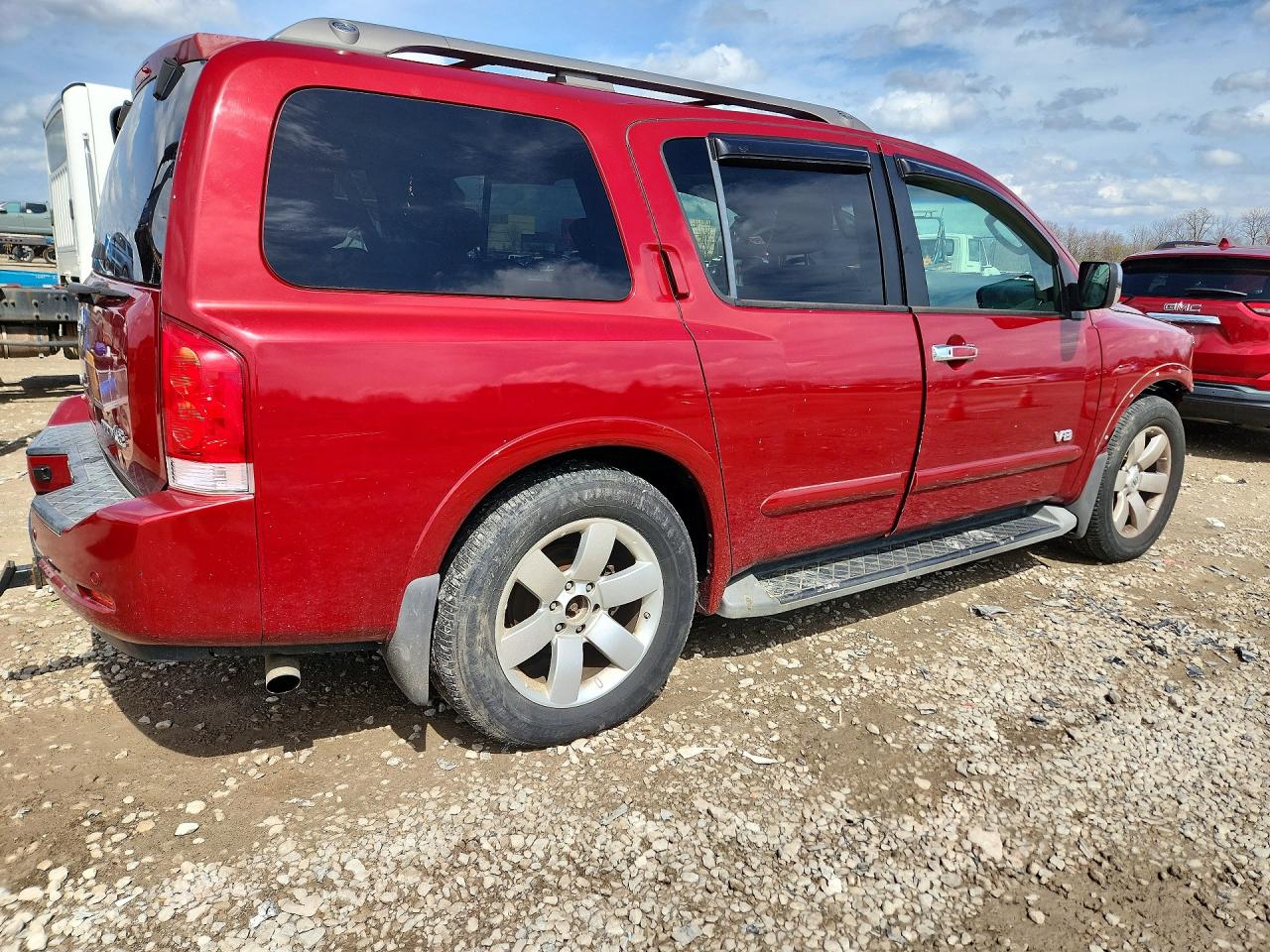 2008 Nissan Armada VIN 5N1BA08D48N629381 photo 3