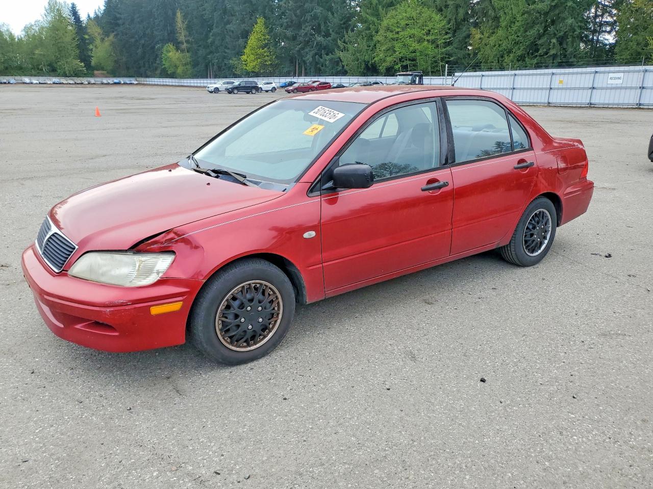 2003 Mitsubishi Lancer VIN JA3AJ26EX3U010885 photo 1