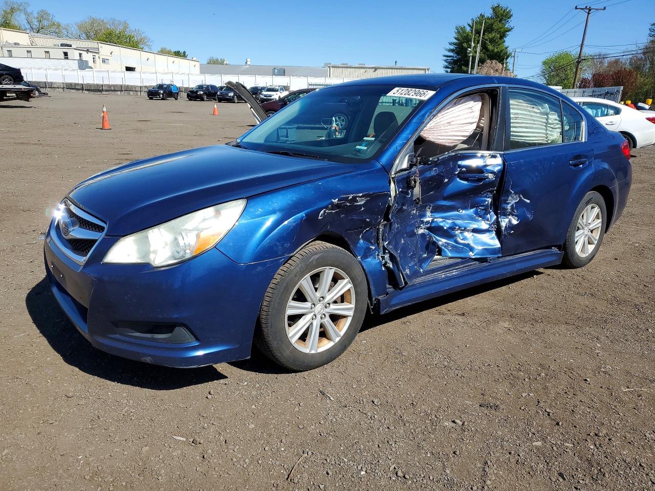 2010 Subaru LEGACY VIN 4S3BMBG66A3243377 photo 1