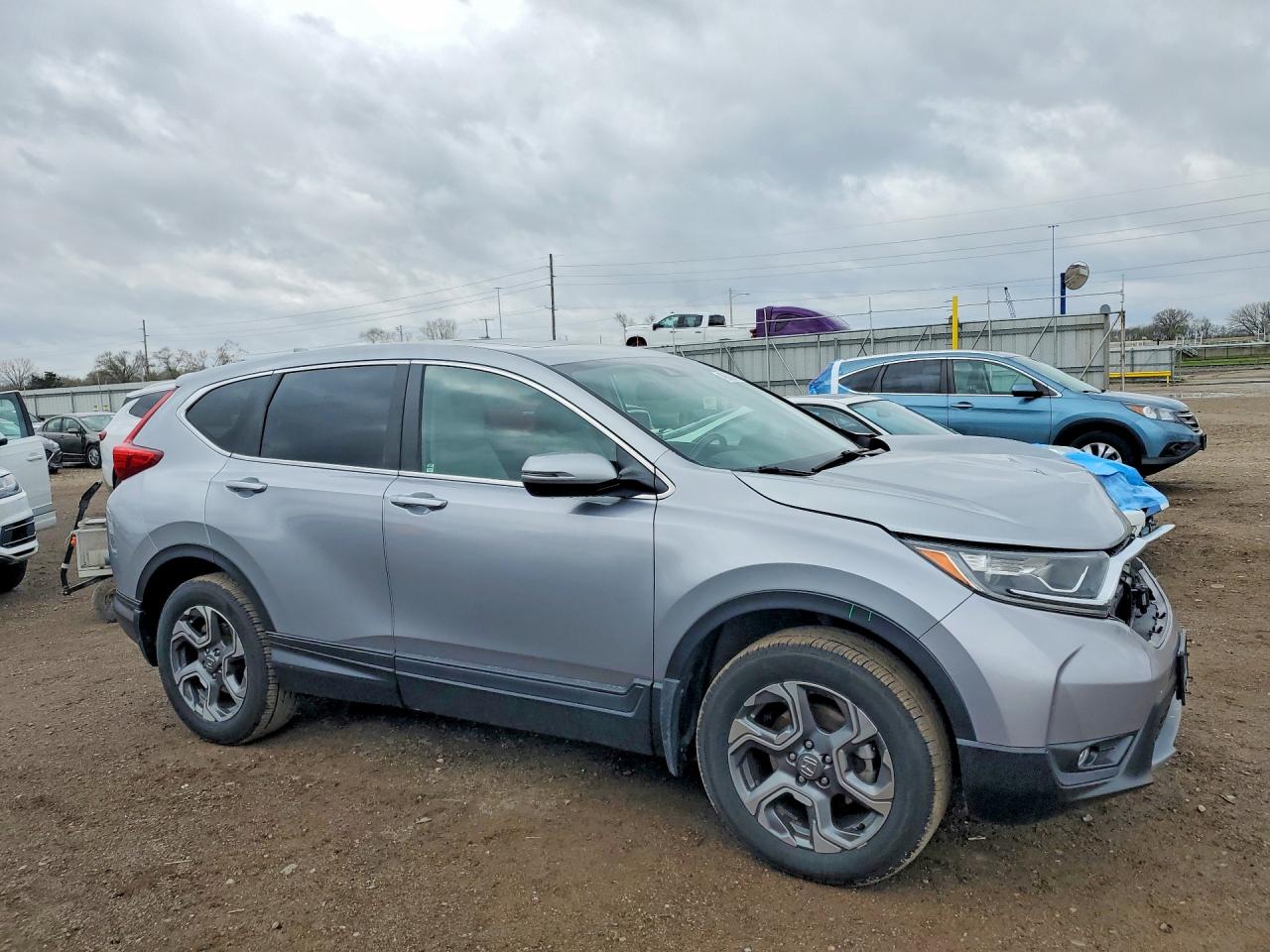 2017 Honda Crv VIN 5J6RW2H82HL059955 photo 4
