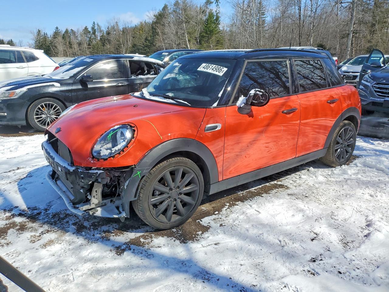 2021 MINI Cooper VIN WMWXU7C08M2P32942 photo 1