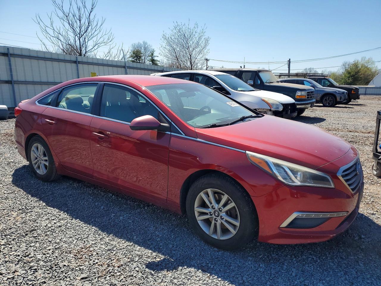 2015 HYUN Sonata VIN 5NPE24AF9FH078587 photo 4