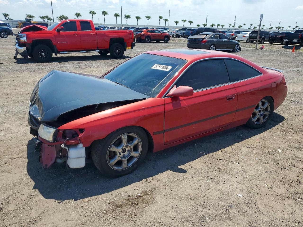 2000 TOYOTA Camry sola VIN 2T1CF22P9YC385738 photo 1
