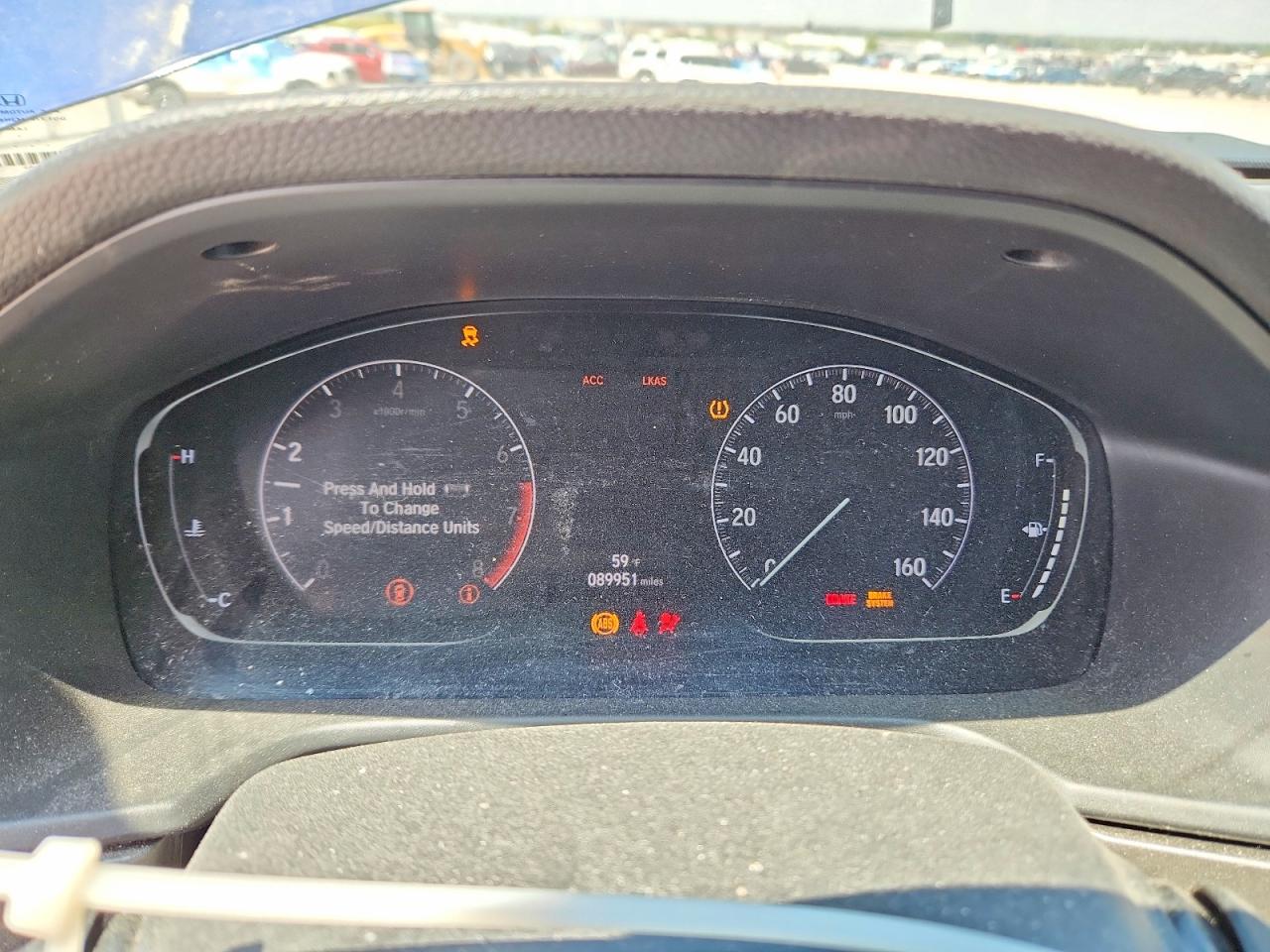 2020 Honda Accord VIN 1HGCV1F1XLA072229 photo 9