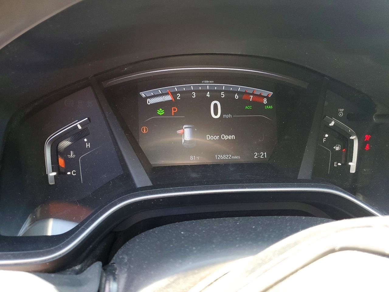 2018 Honda Crv VIN 2HKRW2H59JH661354 photo 9