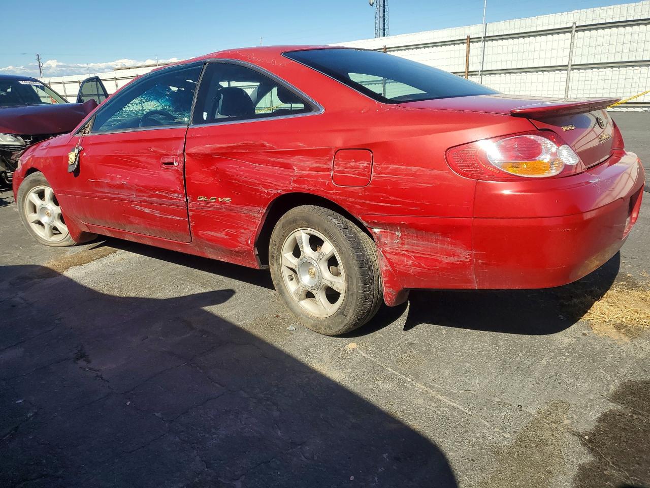 2003 TOYOTA Camry sola VIN 2T1CF28P13C602781 photo 2