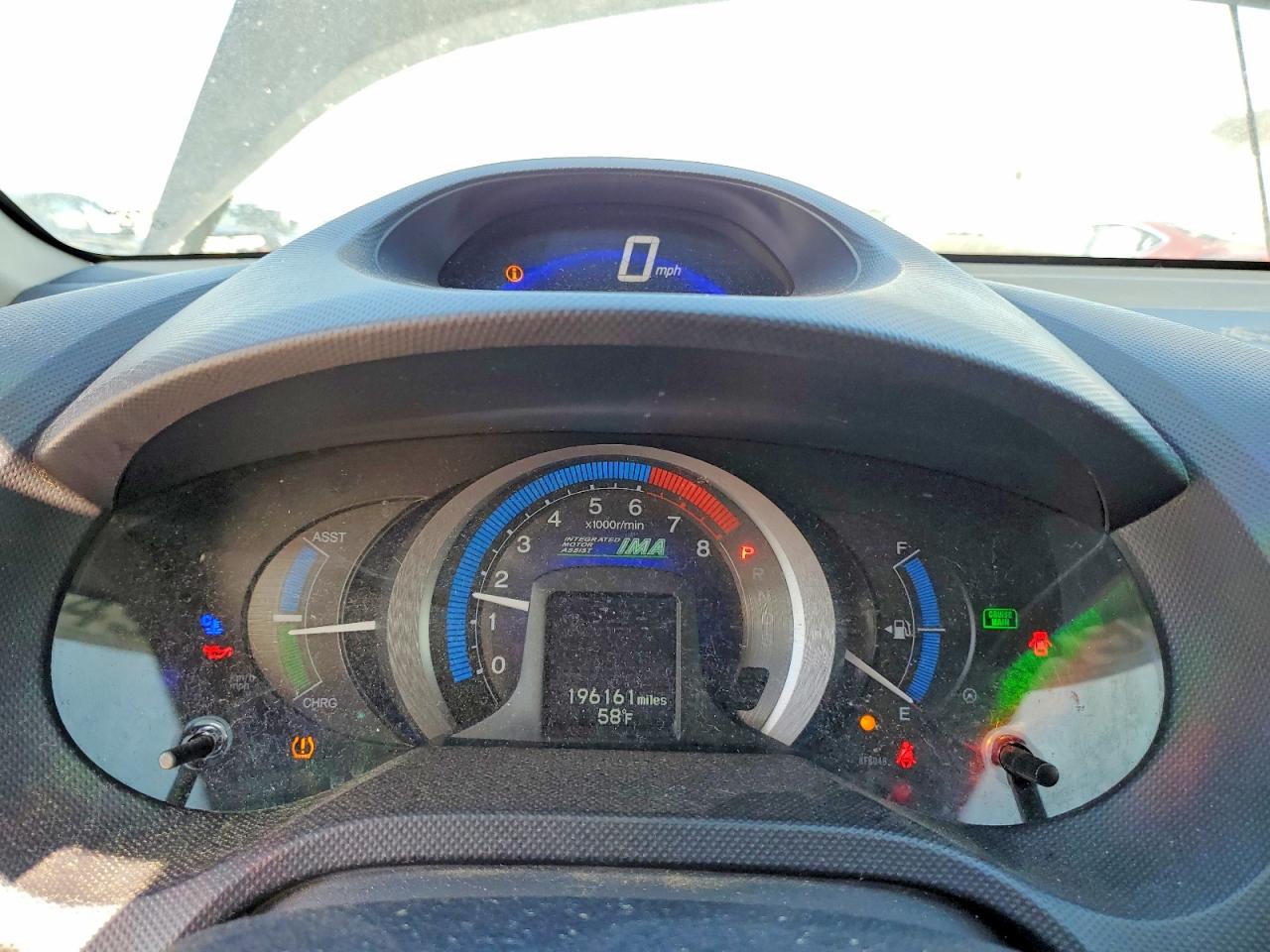 2010 Honda Insight VIN JHMZE2H77AS022670 photo 9