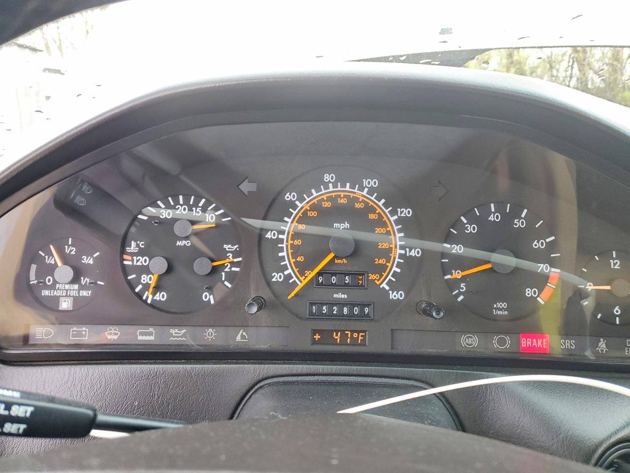 1991 Mercedes Sl-class VIN WDBFA61E6MF015639 photo 9