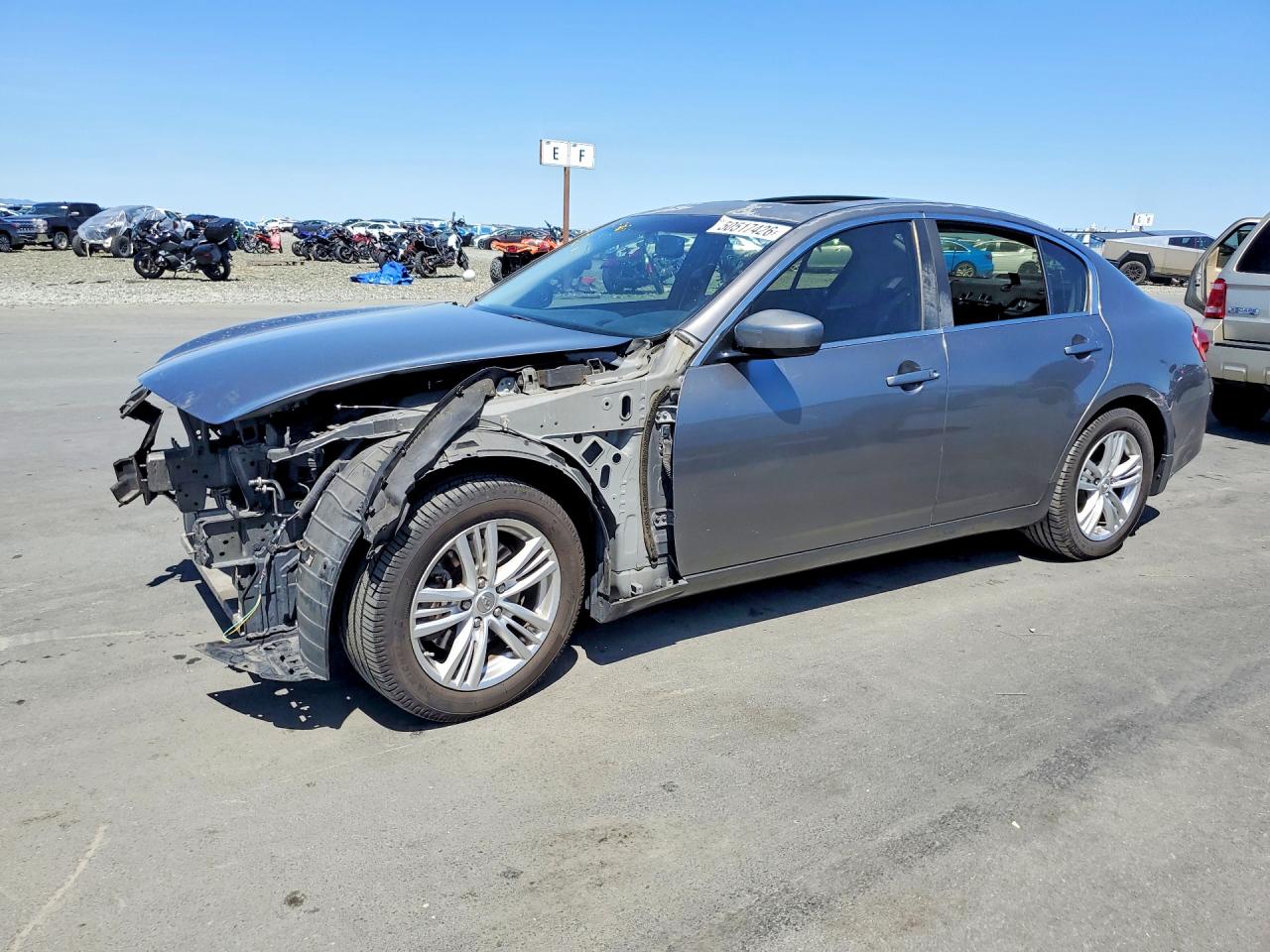 2013 Infiniti G37 VIN JN1CV6AP0DM712376 photo 1