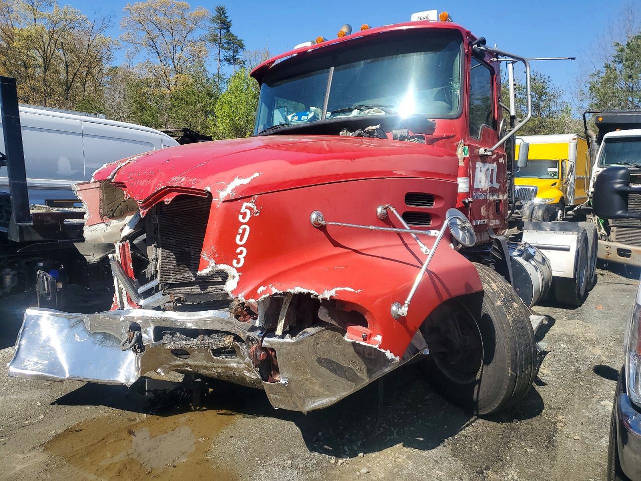 2013 MACK All other VIN 1M1AW09Y1DM024298 photo 2