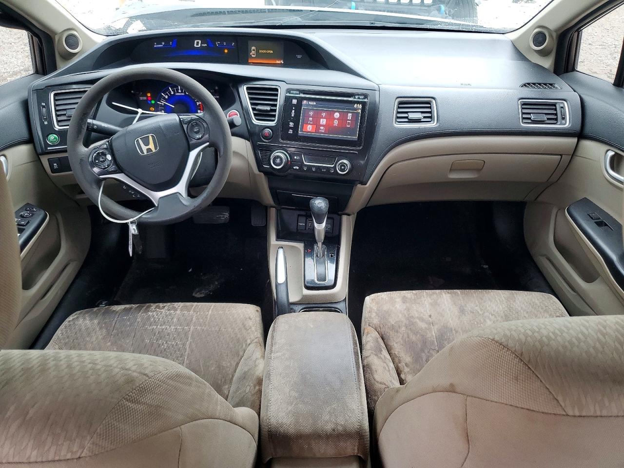 2015 Honda Civic VIN 19XFB2F86FE046686 photo 8