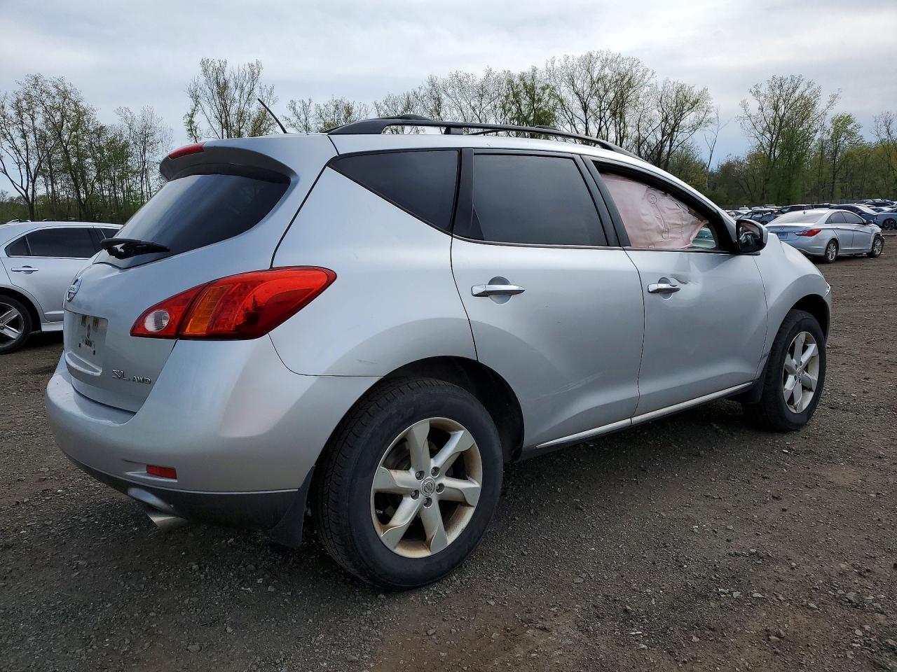 2009 NISS Murano VIN JN8AZ18W79W109126 photo 3