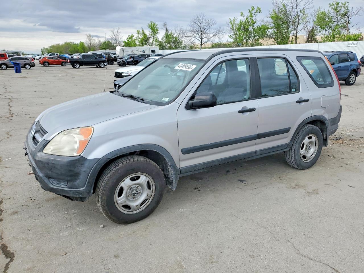 2004 Honda Crv VIN JHLRD68454C018202 photo 1