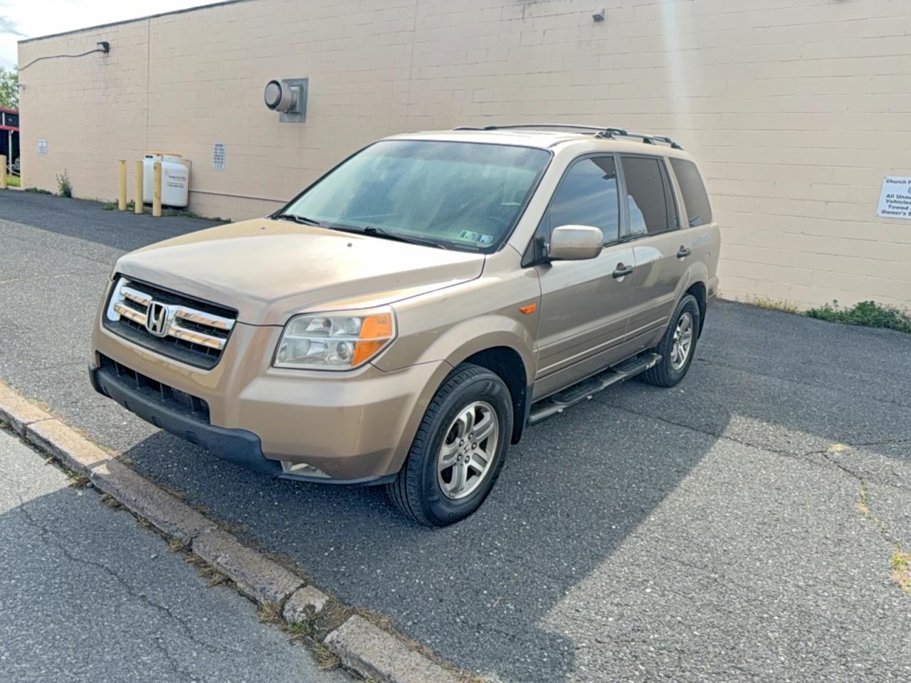 2003 HONDA Pilot VIN 2HKYF18553H600995 photo 2