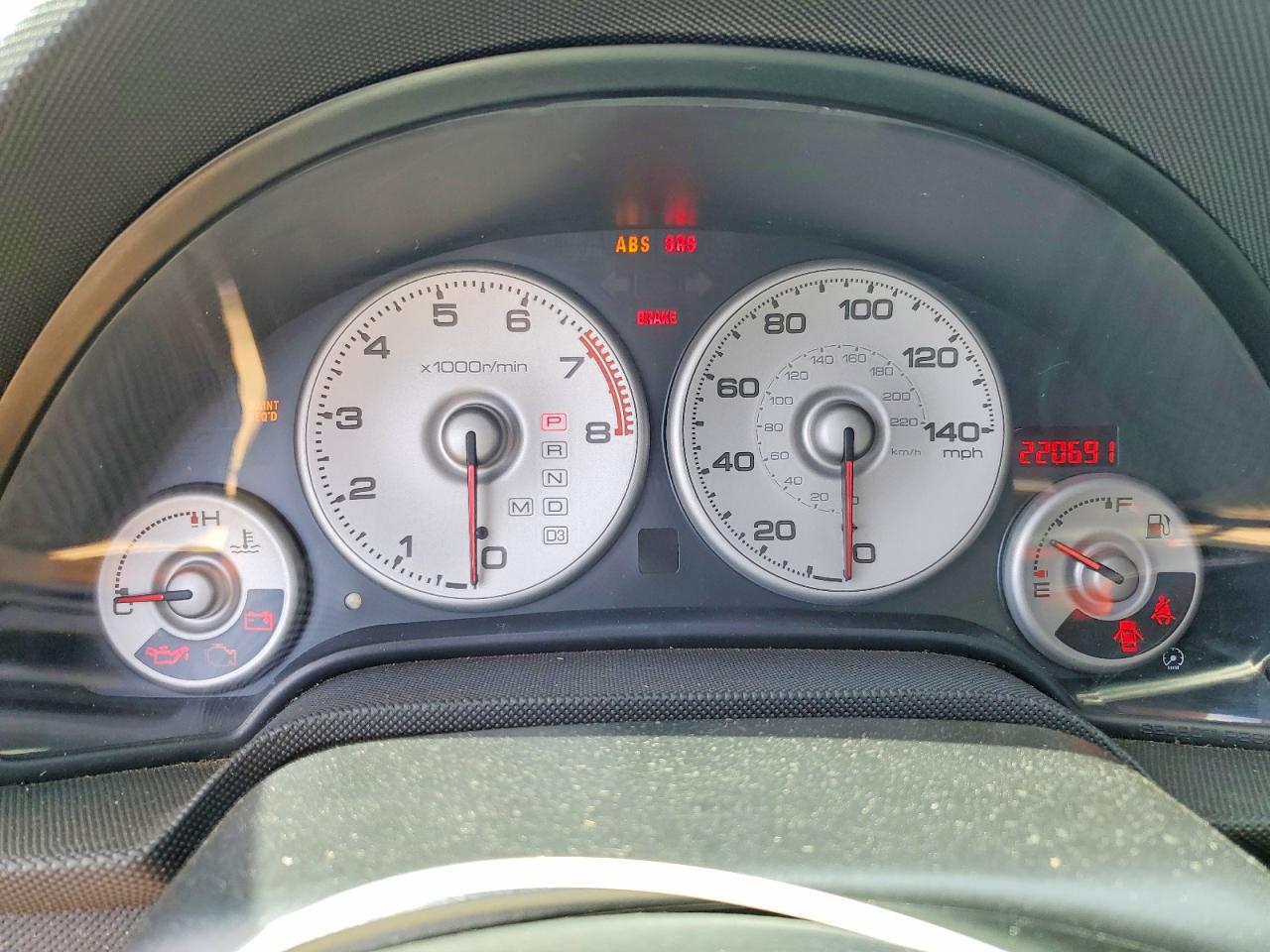 2003 Acura Rsx VIN JH4DC54843C006715 photo 9