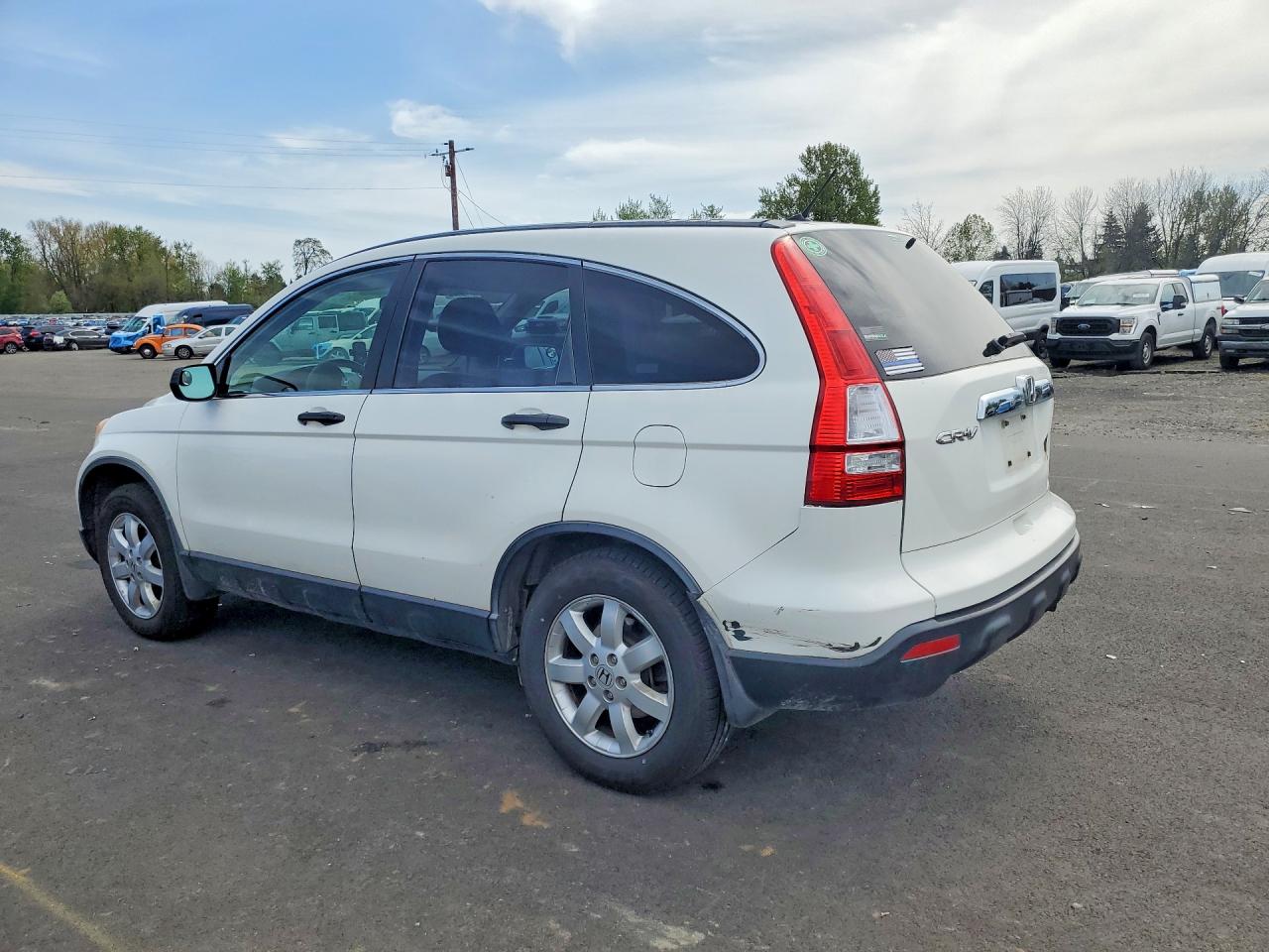 2007 Honda Crv VIN JHLRE48537C007309 photo 2