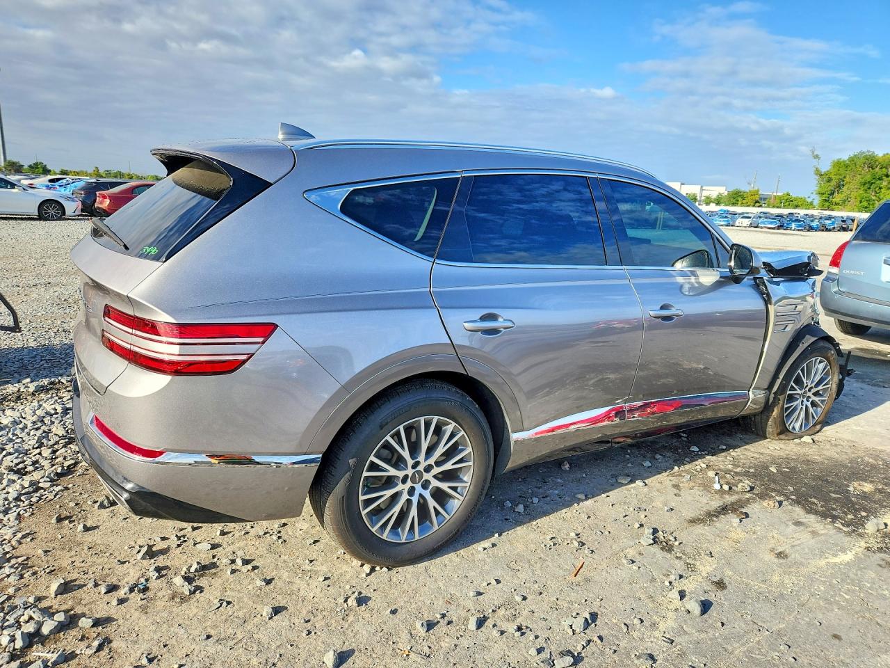 2021 Genesis Gv80 VIN KMUHB4SB4MU046381 photo 3