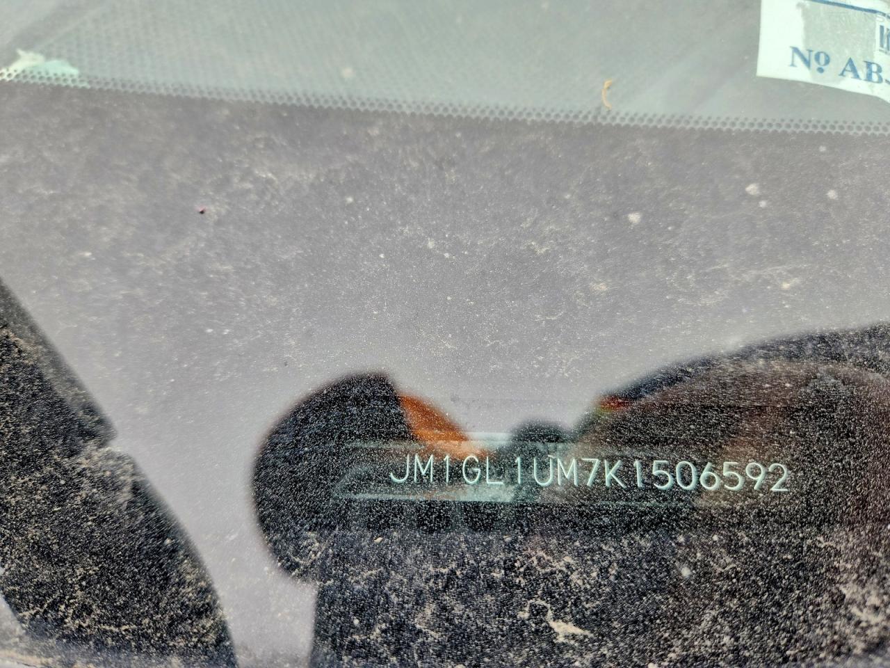 2019 MAZDA 6 VIN JM1GL1UM7K1506592 photo 12