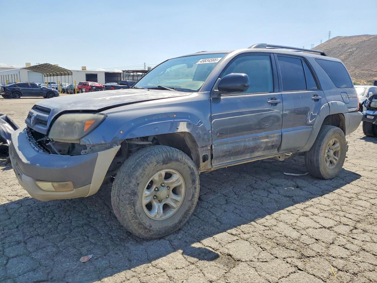 2003 Toyota 4runner VIN JTEZT14R130004040 photo 1