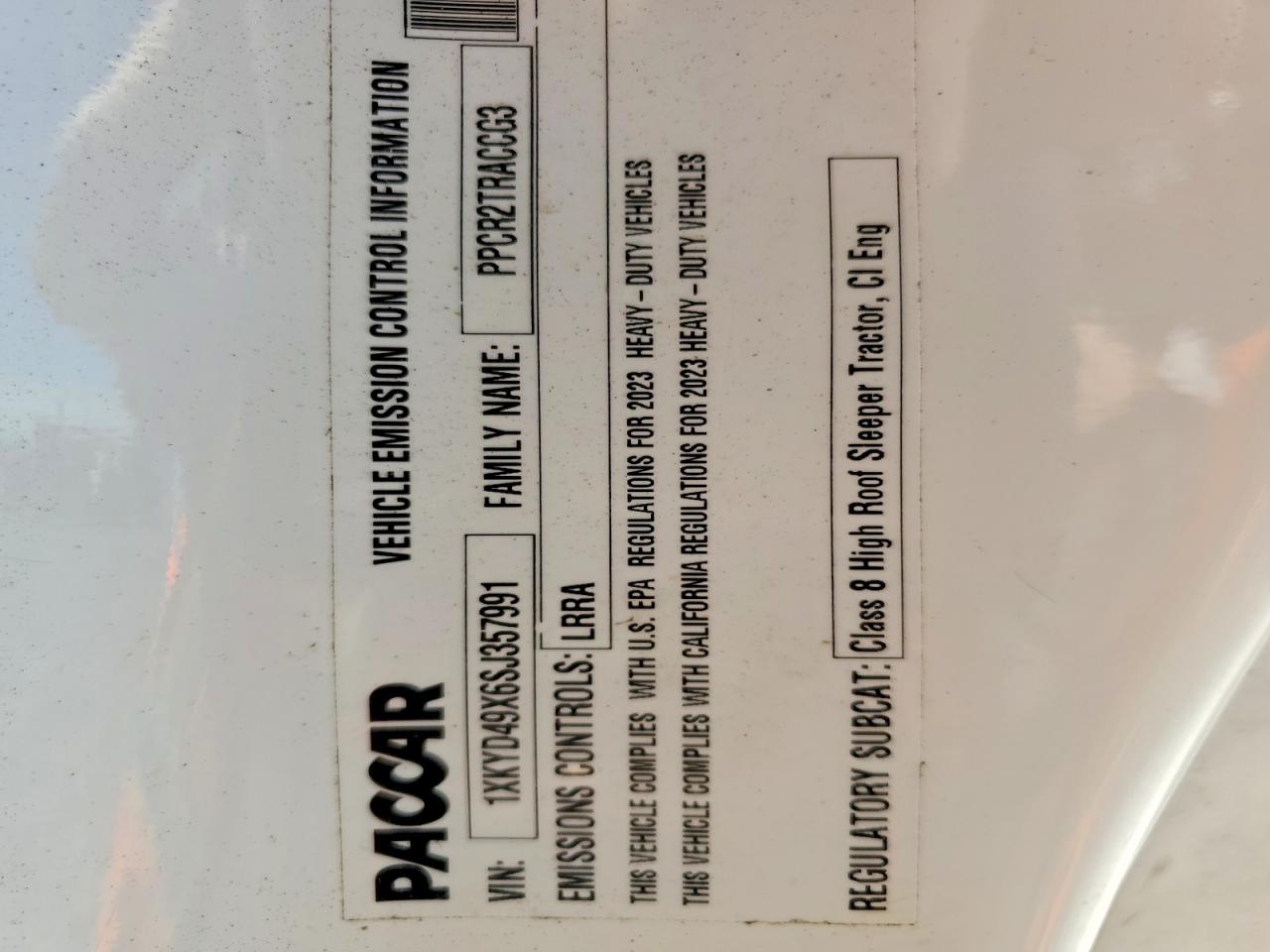 2025 KENWORTH All other VIN 1XKYD49X6SJ357991 photo 10