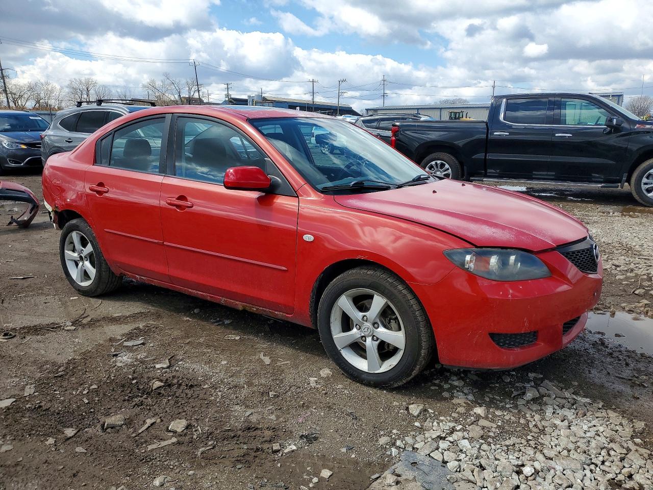 2006 Mazda 3 VIN JM1BK32F361425947 photo 4