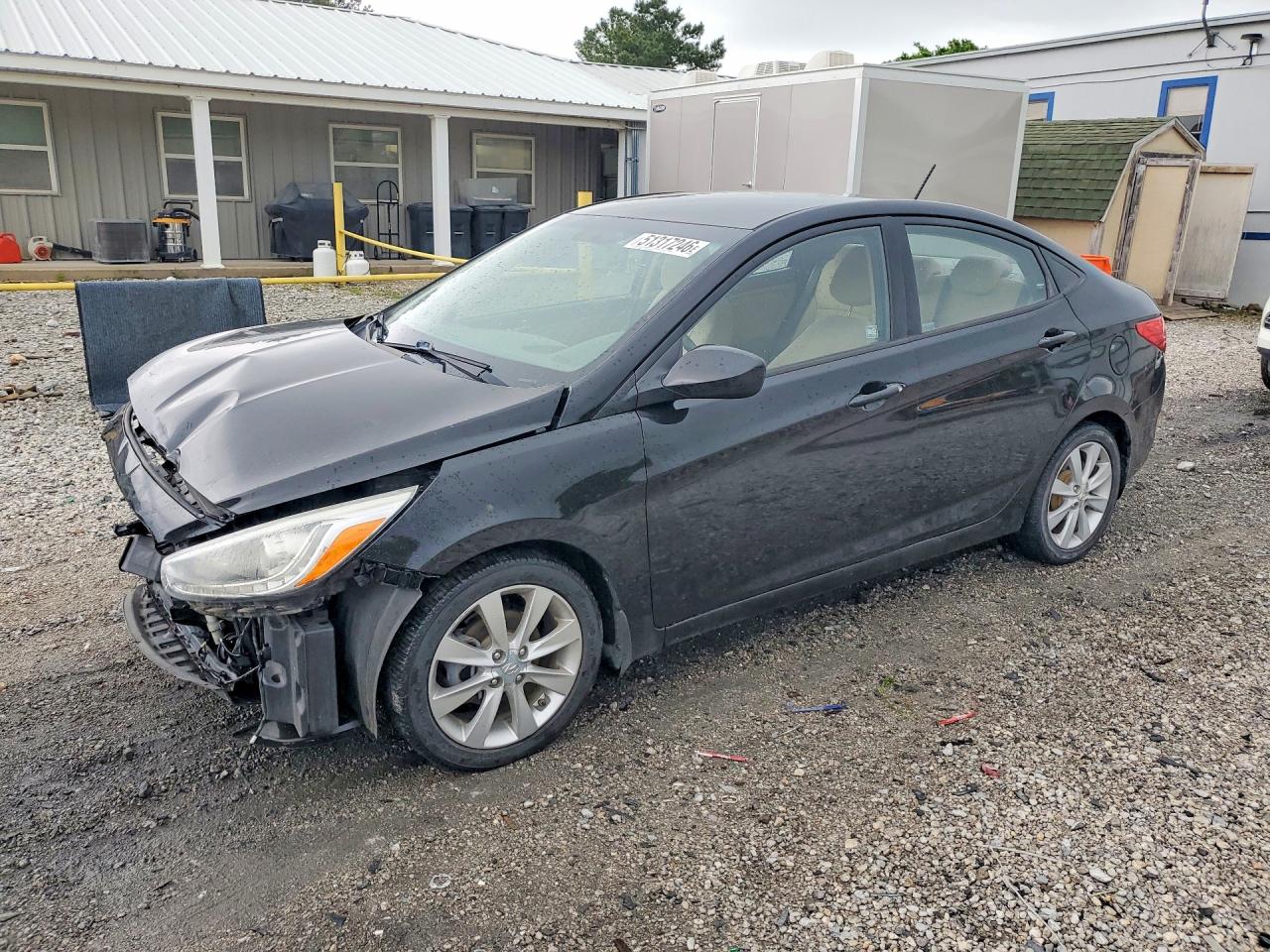 2014 Hyundai Accent VIN KMHCU4AE4EU677812 photo 1