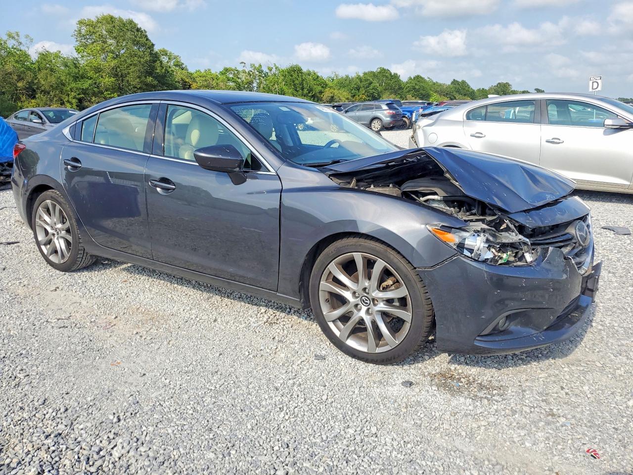 2014 Mazda 6 VIN JM1GJ1W53E1104441 photo 4