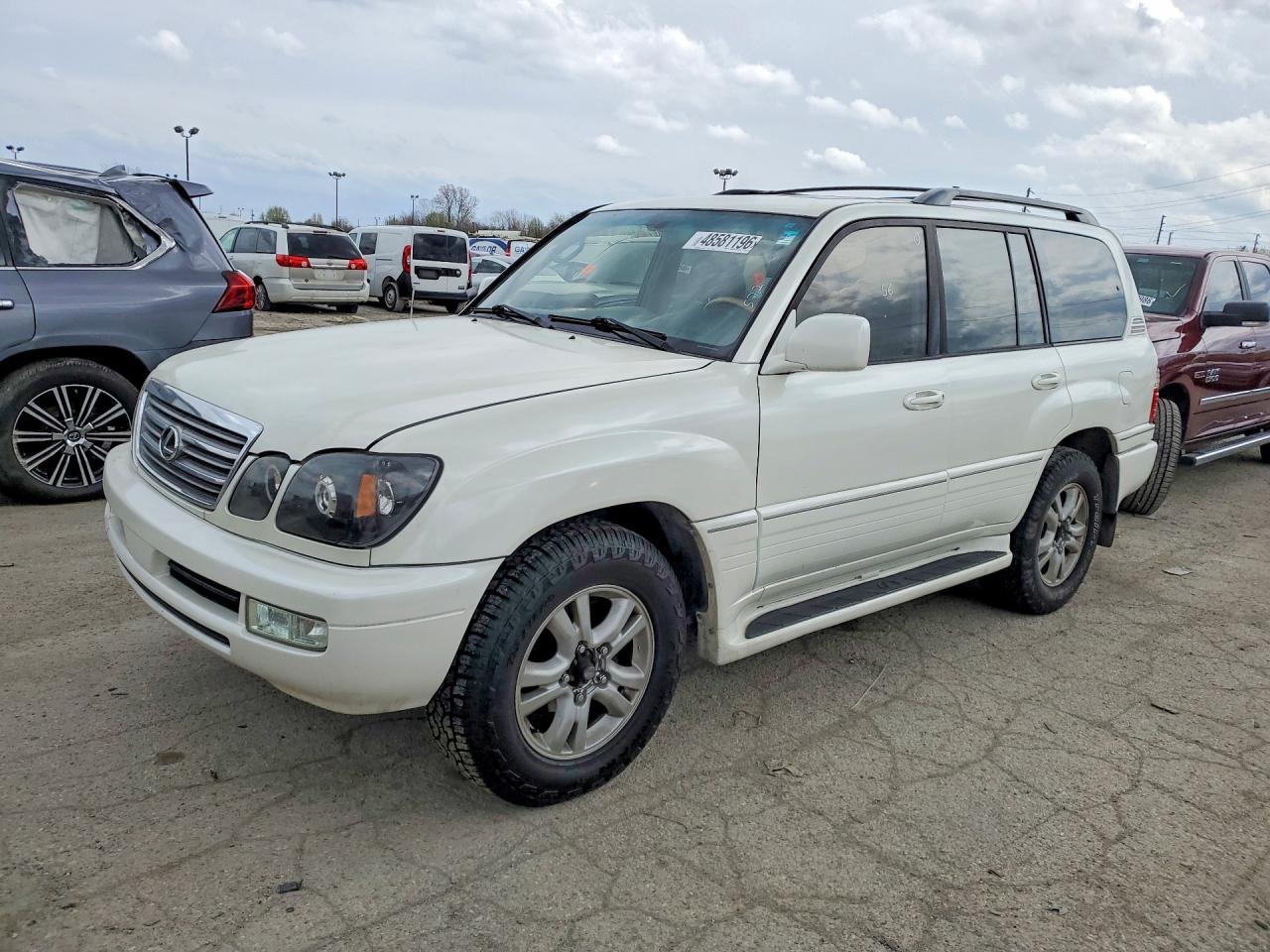 2003 LEXUS LX 470 BASE VIN JTJHT00WX33530491 photo 1