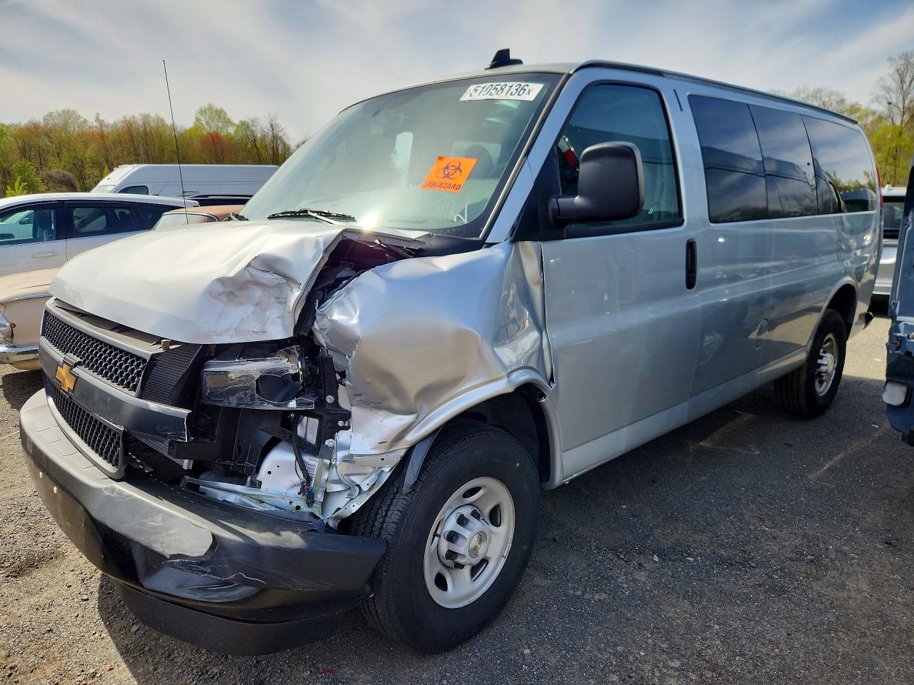 2025 CHEVROLET Express VIN 1GAWGEFP2S1262583 photo 1
