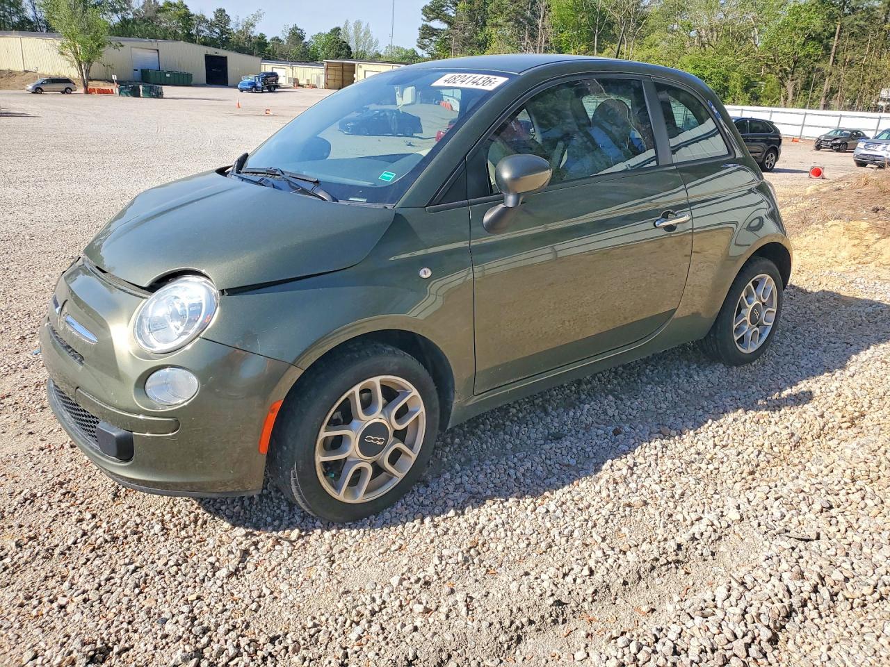 2012 Fiat 500 VIN 3C3CFFAR7CT366626 photo 1