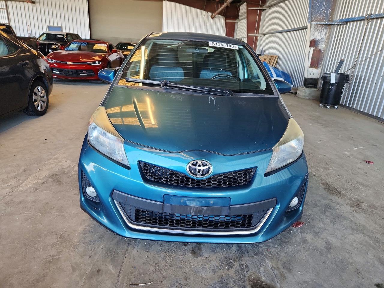 2012 Toyota Yaris VIN JTDKTUD36CD515643 photo 5