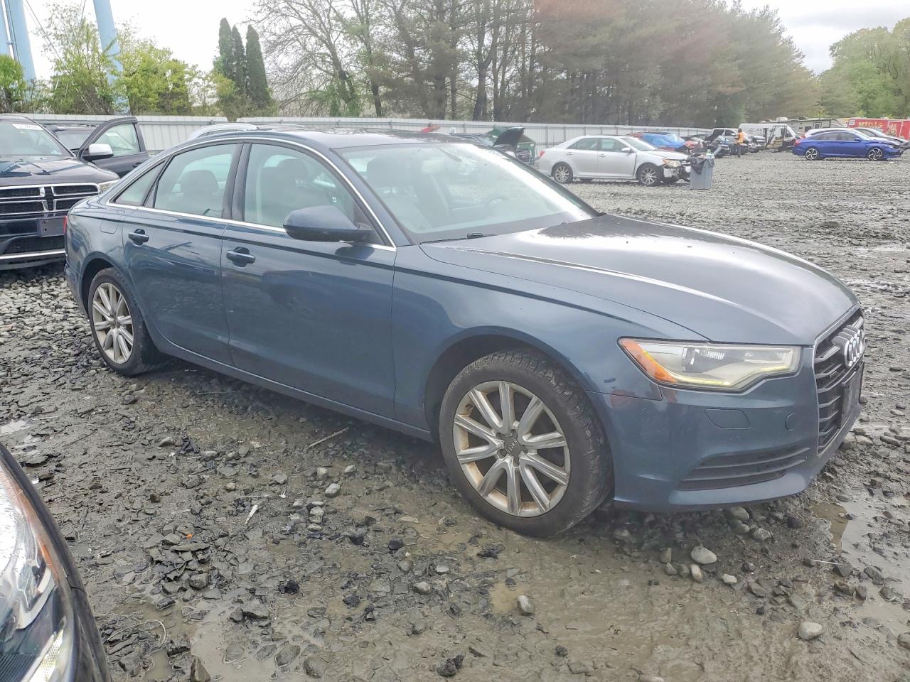 2014 Audi A6 VIN WAUGFAFC4EN050881 photo 4