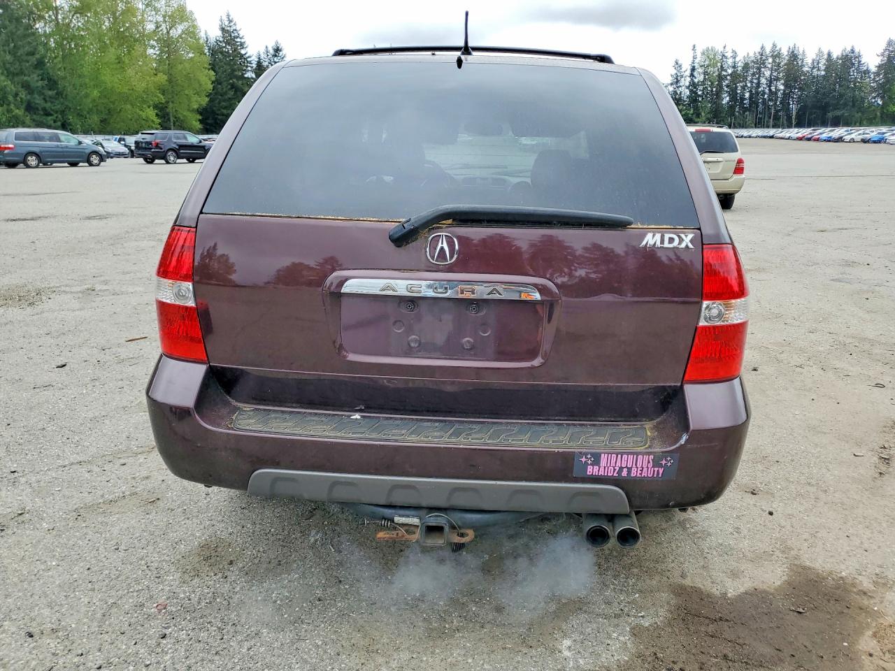 2001 Acura Mdx VIN 2HNYD18691H000091 photo 6