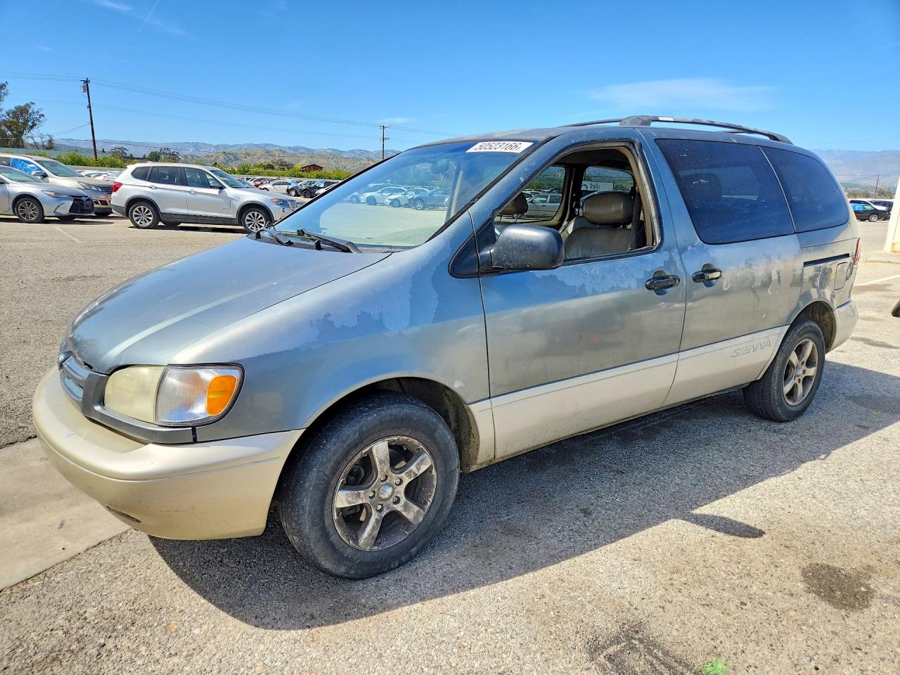 1999 TOYOTA Sienna VIN 4T3ZF13C9XU150020 photo 1