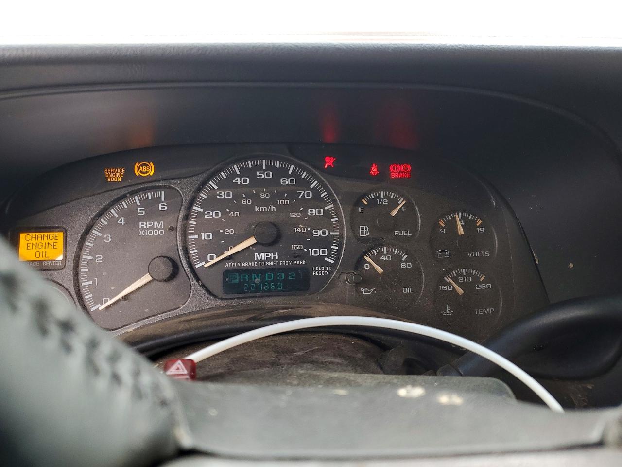 2002 CHEV Avalanche VIN 3GNEK13T92G173985 photo 9