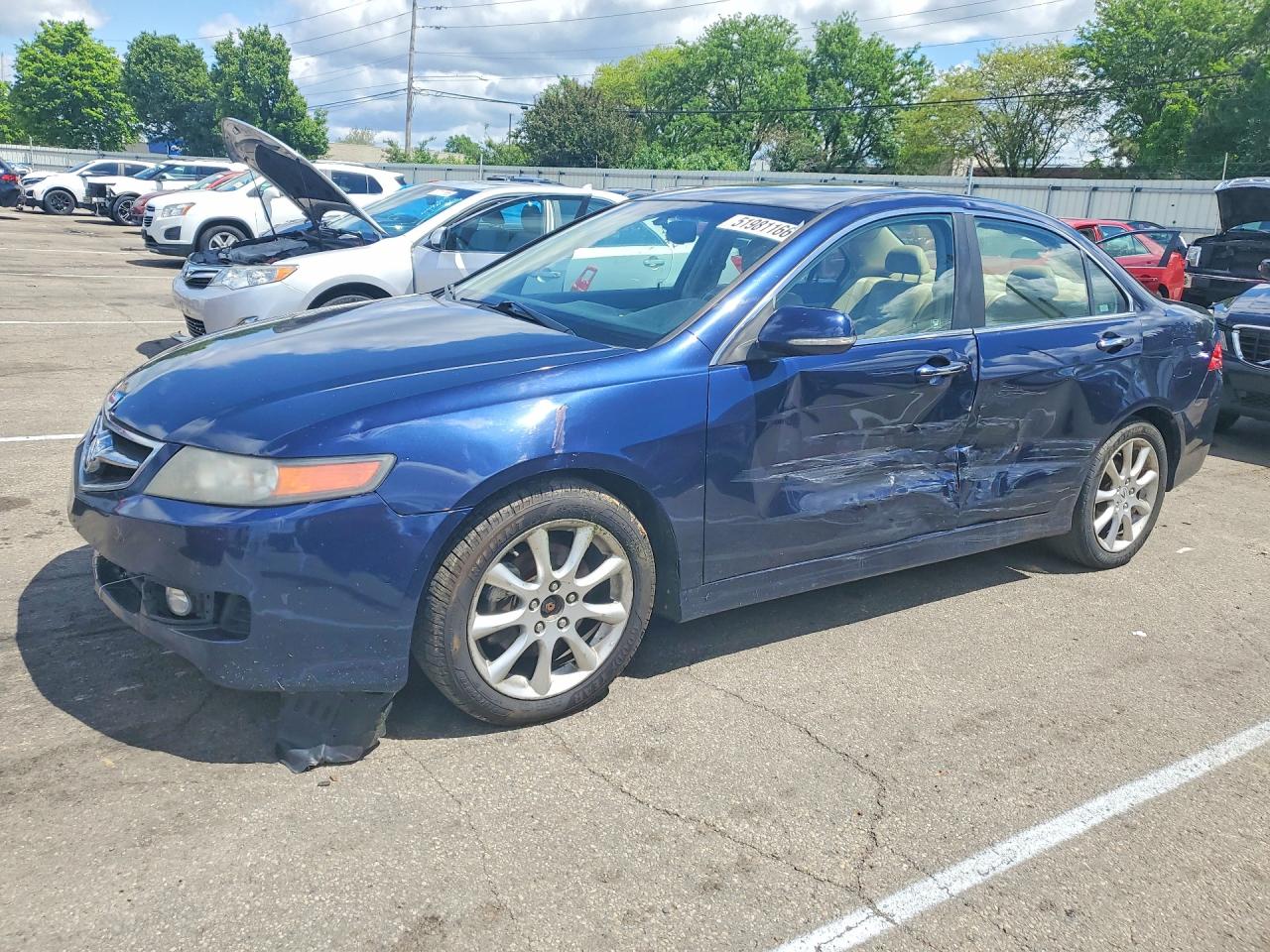 2007 Acura Tsx VIN JH4CL96837C009322 photo 1