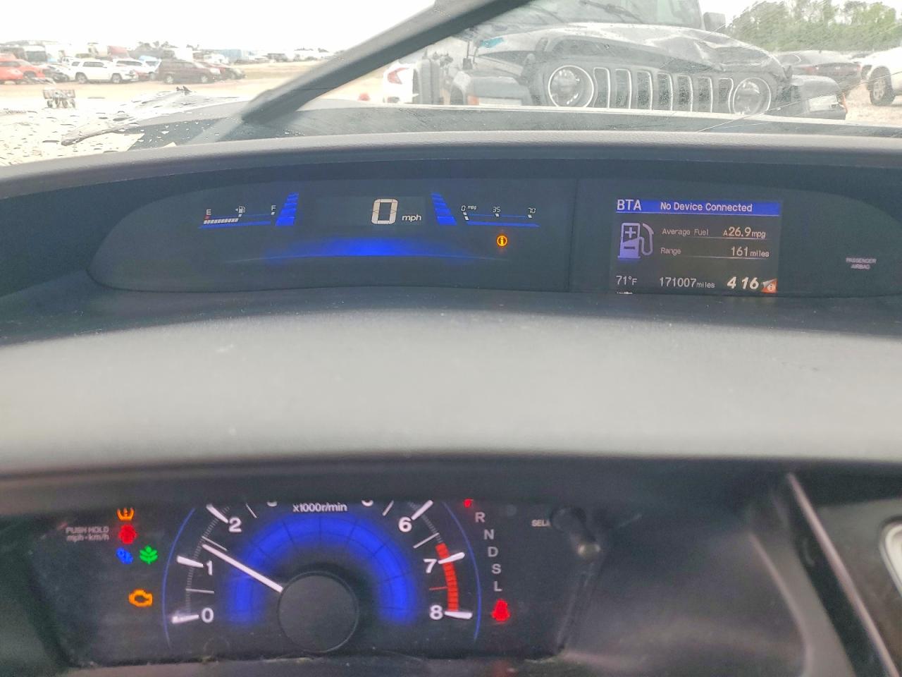 2015 Honda Civic VIN 19XFB2F86FE046686 photo 9