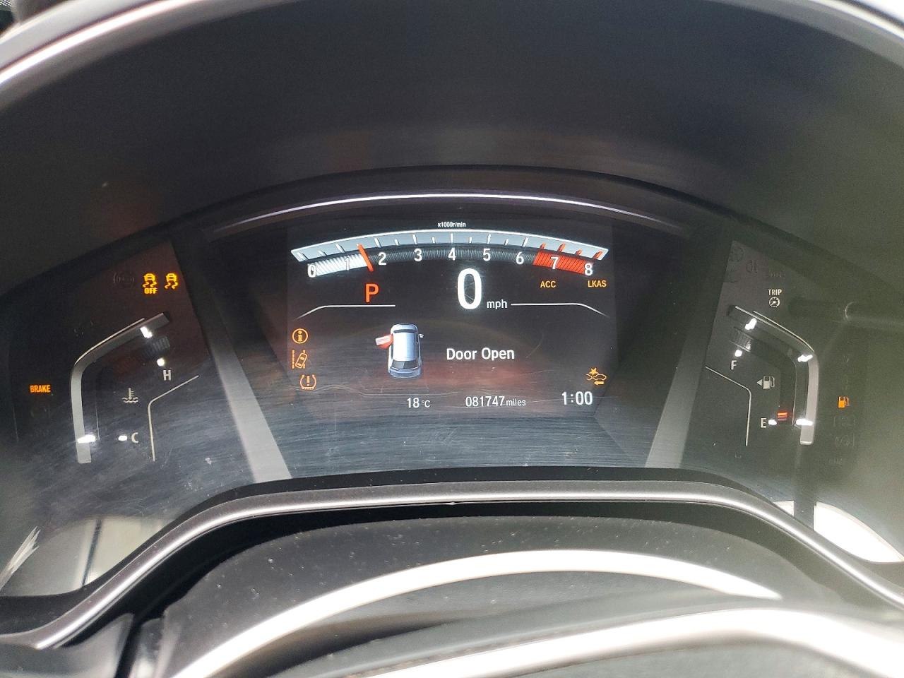 2018 Honda Crv VIN 2HKRW2H95JH102628 photo 9