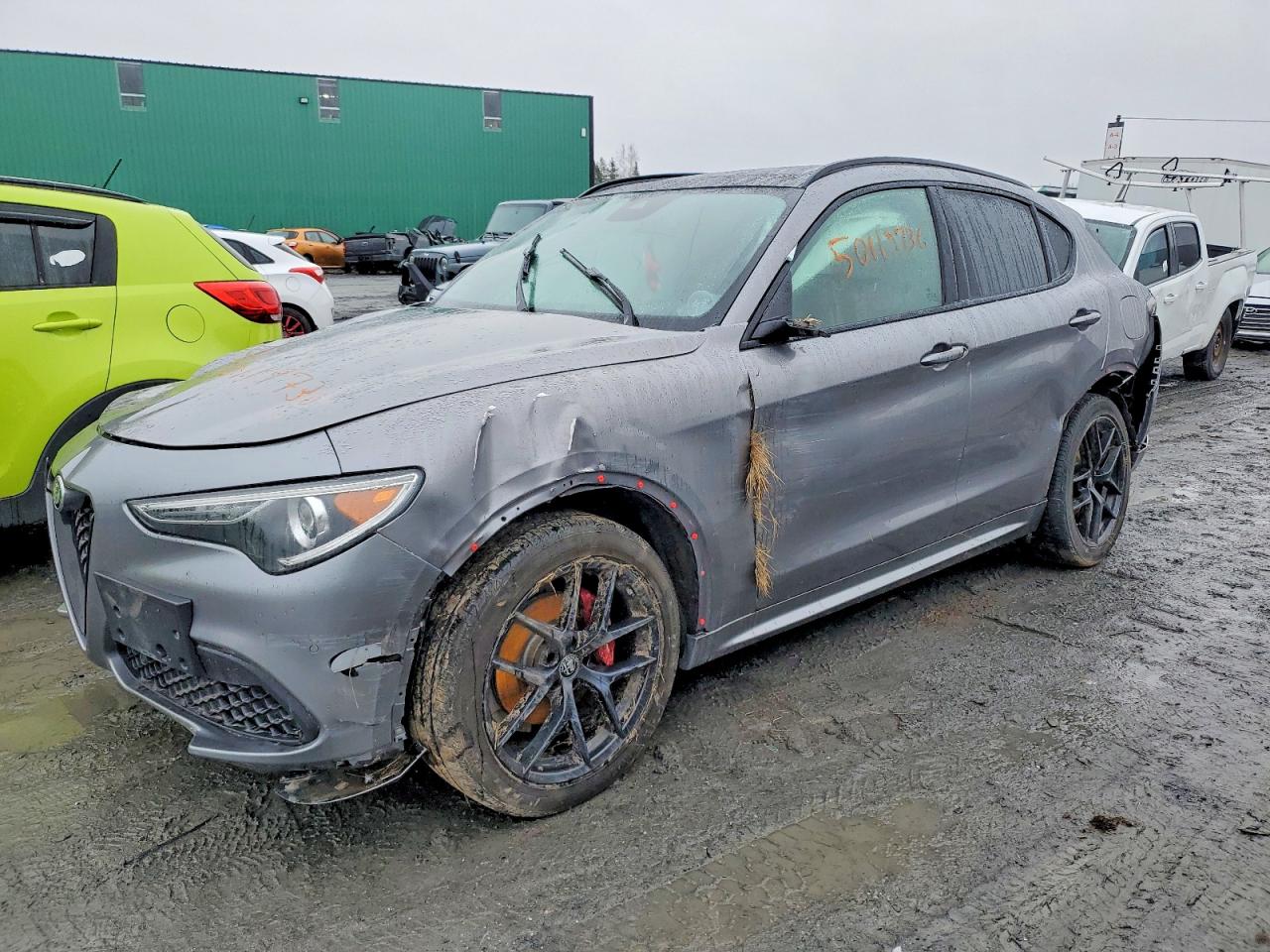 2021 Alfa Stelvio VIN ZASPAKBN0M7D18043 photo 1