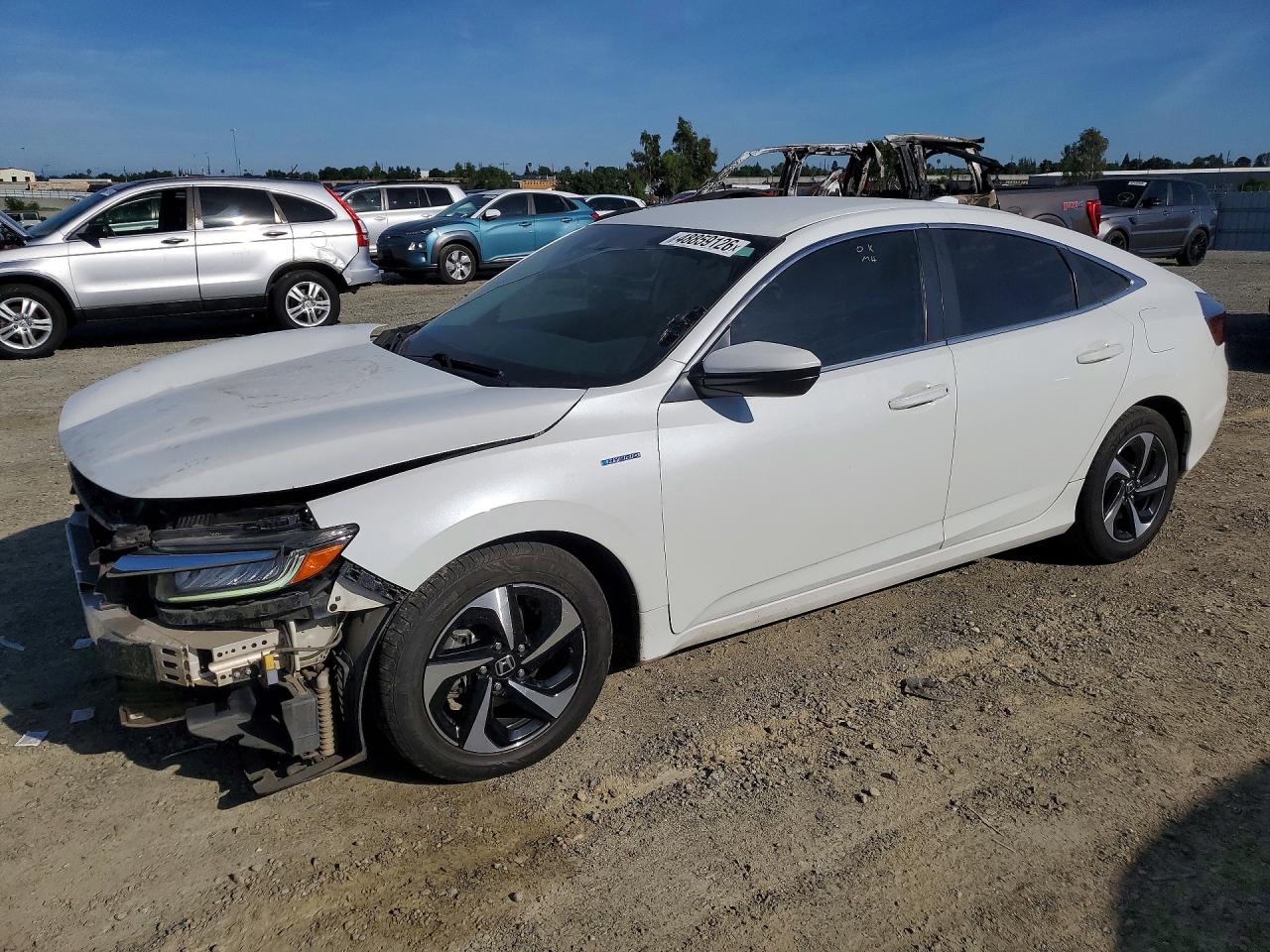 2022 Honda Insight VIN 19XZE4F55NE002344 photo 1