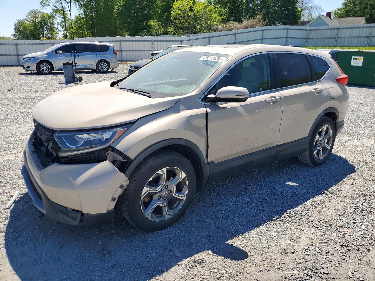 2018 Honda Crv VIN 5J6RW2H54JL020201 photo 1