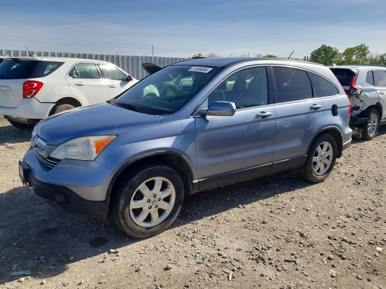 2007 Honda Crv VIN JHLRE48767C041097 photo 1