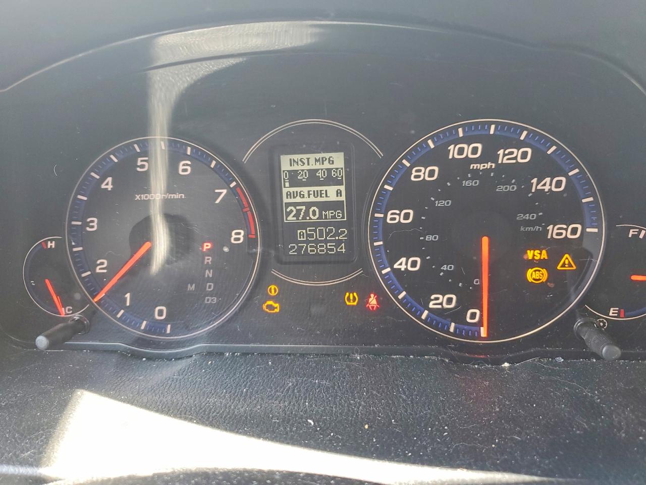 2007 Acura Tsx VIN JH4CL96837C009322 photo 9