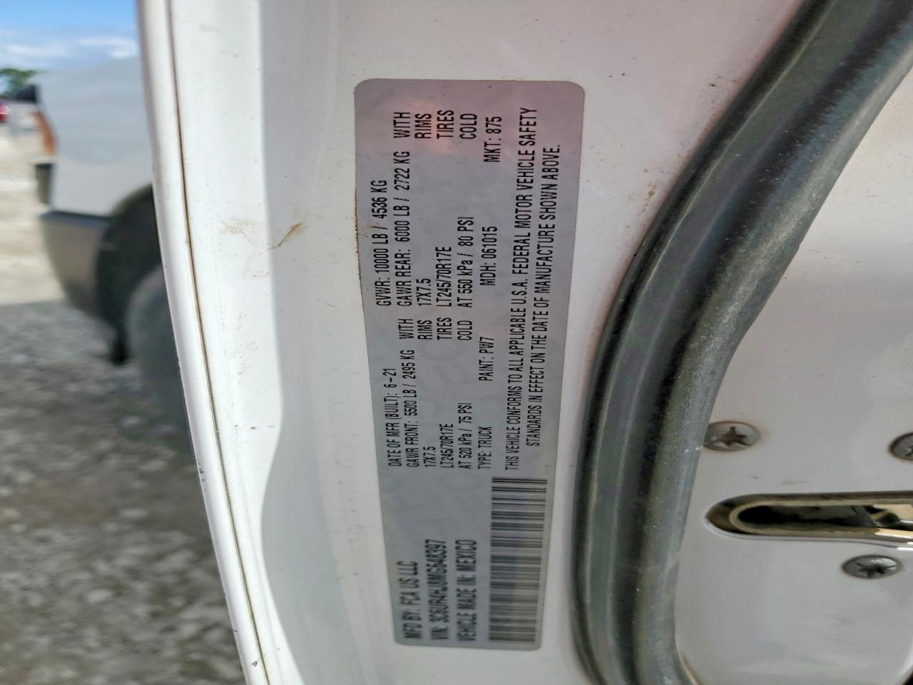 2021 RAM 2500 VIN 3C6UR4HJ8MG648397 photo 12