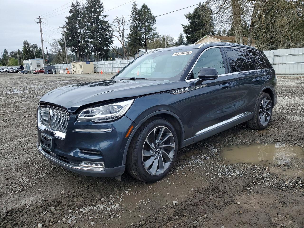 2021 Lincoln Aviator VIN 5LM5J7XC8MGL05862 photo 1